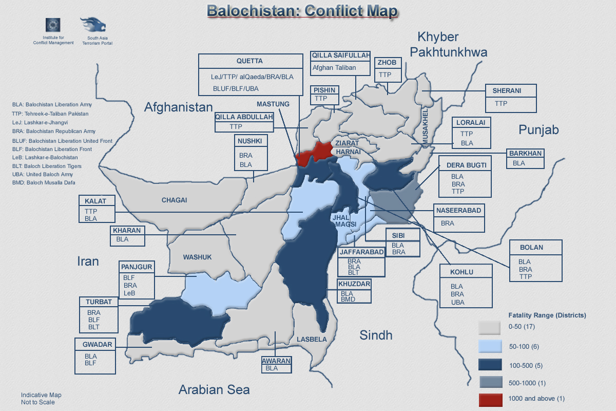 Balochistan Map