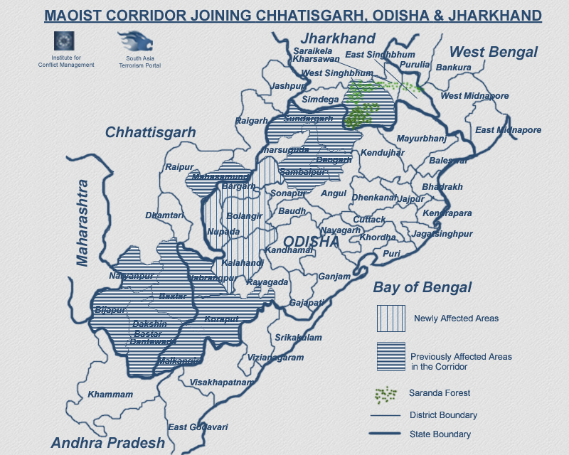 Orissa Map 2011 